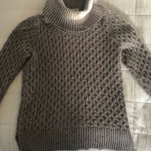 Cozy cowl sweater - multi color yarn